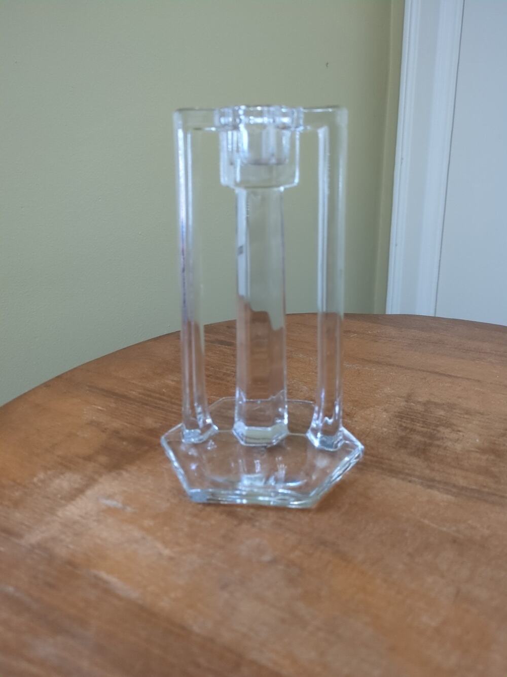 Vintage Westmoreland Glass Mission Single Candlestick